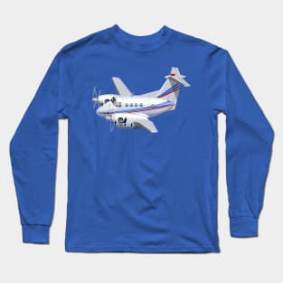 Cartoon airplane Long Sleeve T-Shirt